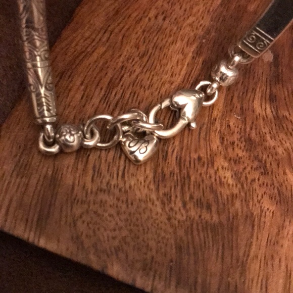 Silver bracelet with etching patterns - Picture 4 of 4